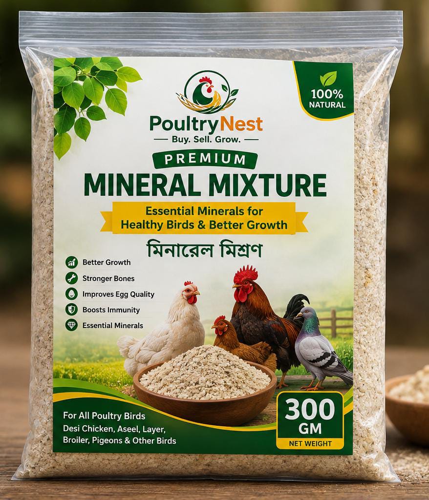 Premium Poultry Vitamins & Minerals Supplement – Poultry Feed Supplement